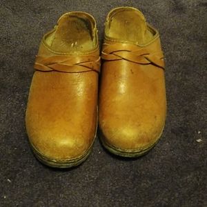 Wooden clogs